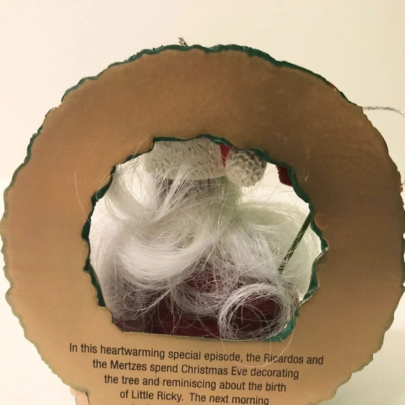 2008 Carlton Heirloom Ornament I Love Lucy Christmas Show No Box - Picture 8 of 15